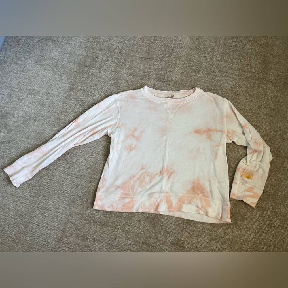 Faherty tie dye sunshine top